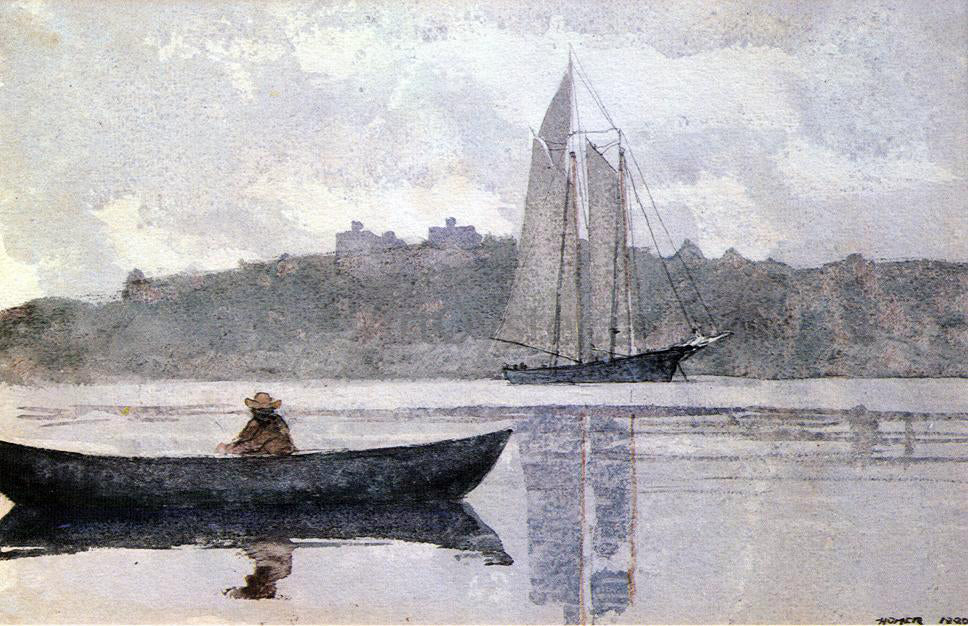 Winslow Homer Reflections - Hand Painted Oil Painting