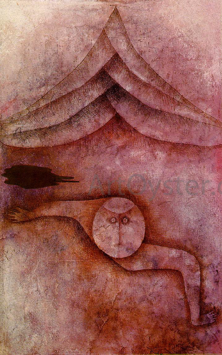 Paul Klee Refuge - Hand Painted Oil Painting