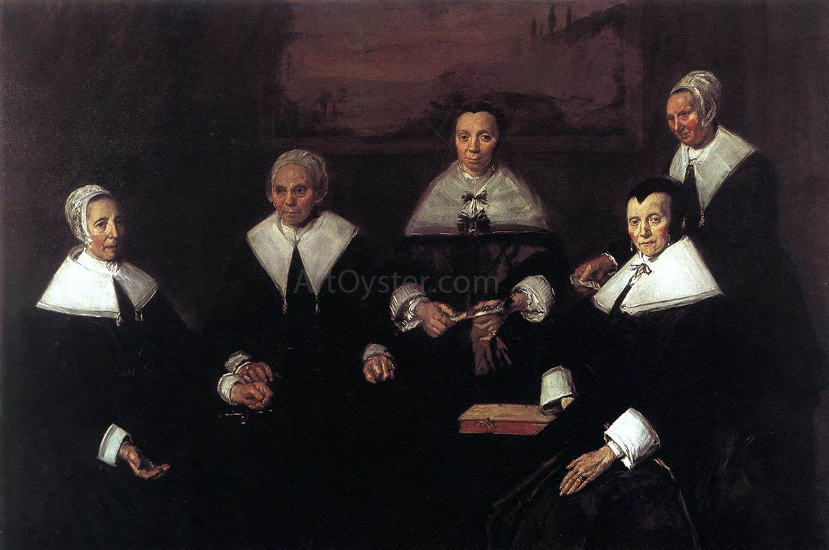  Frans Hals Regentesses of the Old Men's Almshouse - Hand Painted Oil Painting