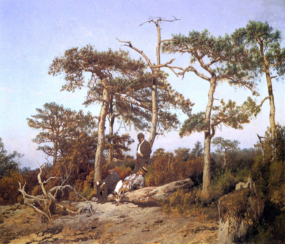 Herman Herzog Relaxation - Hand Painted Oil Painting
