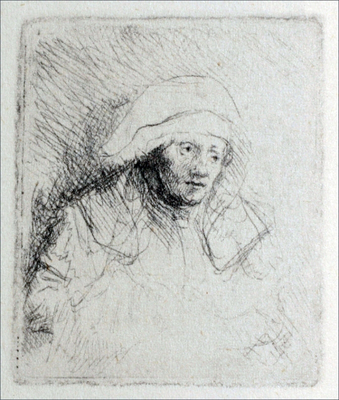 Rembrandt Van Rijn Rembrandt's Wife - Dying - Hand Painted Oil Painting