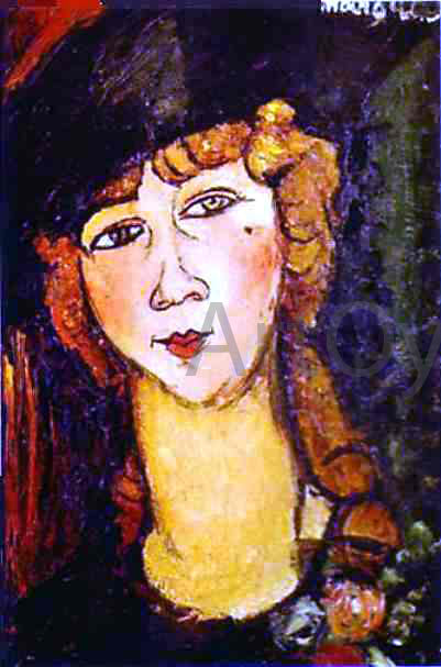 Amedeo Modigliani Renee the Blonde - Hand Painted Oil Painting