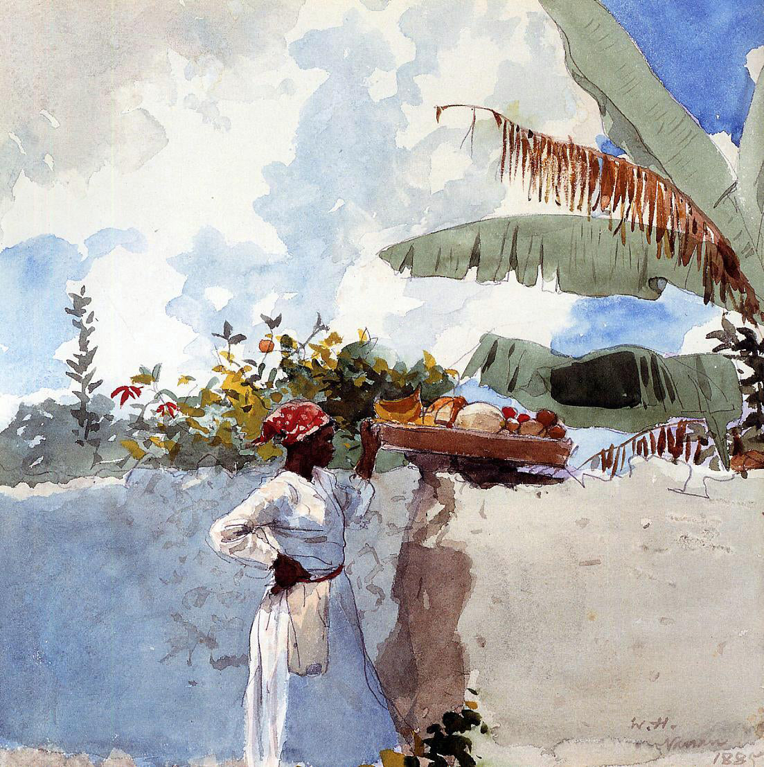 Winslow Homer Rest - Hand Painted Oil Painting