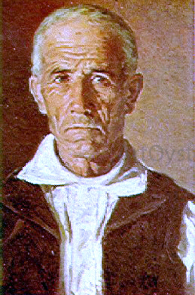 Gabriel Puig Roda Retrato de Anciano - Hand Painted Oil Painting