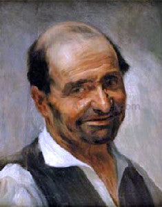  Luis Graner Retrato de Hombre - Hand Painted Oil Painting