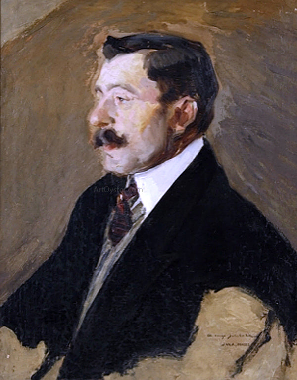 Julio Vila Prades Retrato de Hombre - Hand Painted Oil Painting