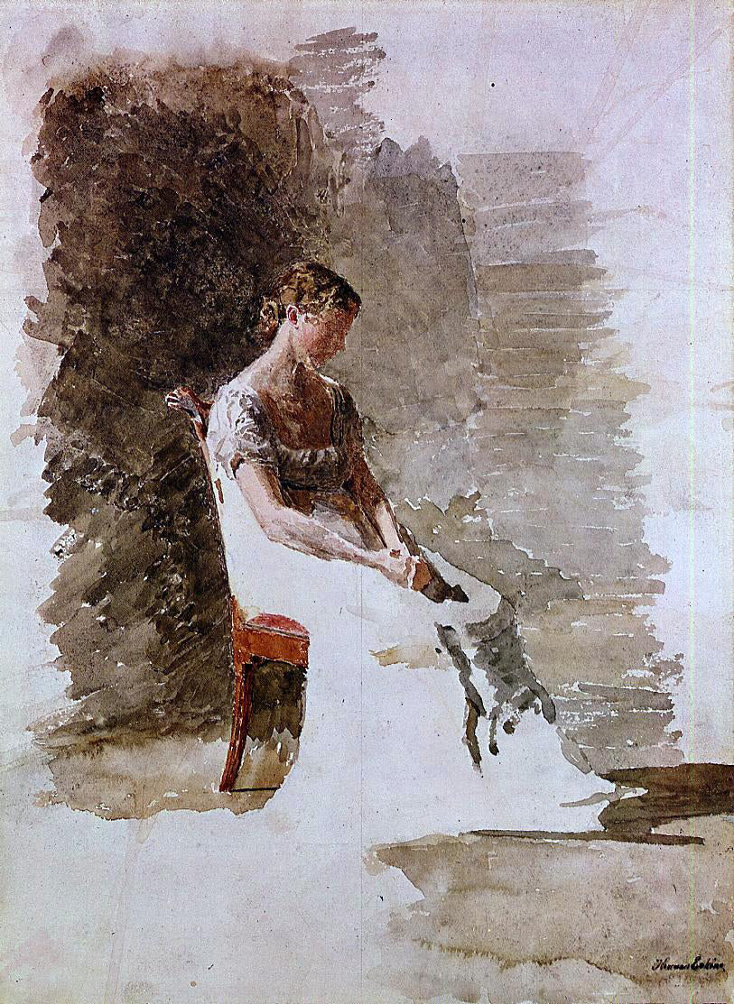Thomas Eakins Retrospection - Hand Painted Oil Painting