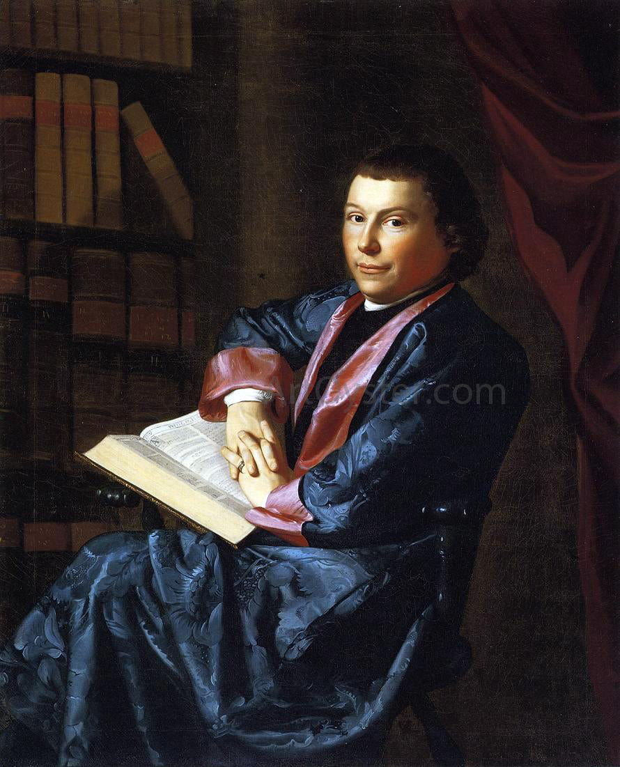 John Singleton Copley Reverend Thomas Cary - Hand Painted Oil Painting