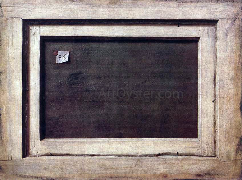 Cornelius Gijsbrechts Reverse Side of a Painting - Hand Painted Oil Painting