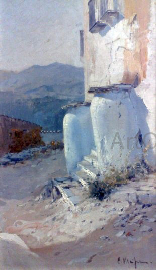 Eliseo Meifren I Roig Rincon de casa - Hand Painted Oil Painting