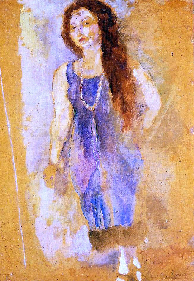 Jules Pascin Rita Barber - Hand Painted Oil Painting