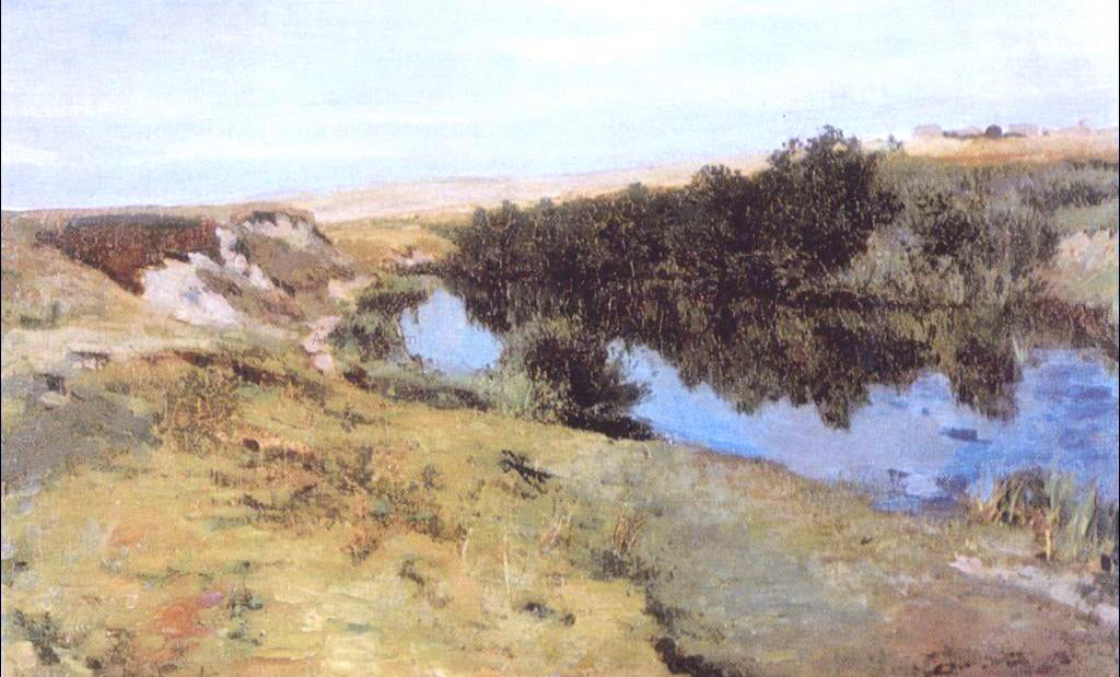  Constantin Alexeevich Korovin Rivulet in the Menshovo - Hand Painted Oil Painting