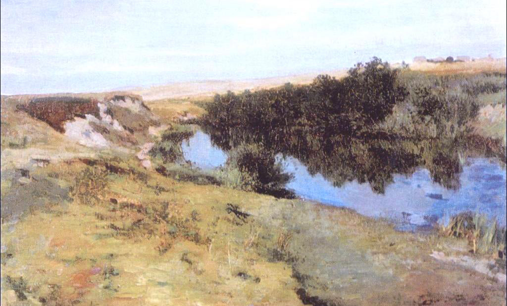 Constantin Alexeevich Korovin Rivulet in the Menshovo - Hand Painted Oil Painting