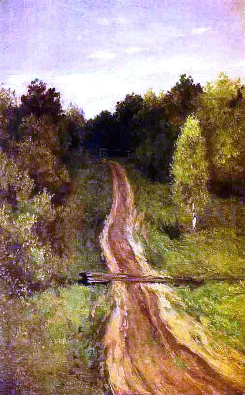 Isaac Ilich Levitan Road - Hand Painted Oil Painting