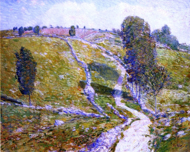 Frederick Childe Hassam Road to the Land of Nod - Hand Painted Oil Painting