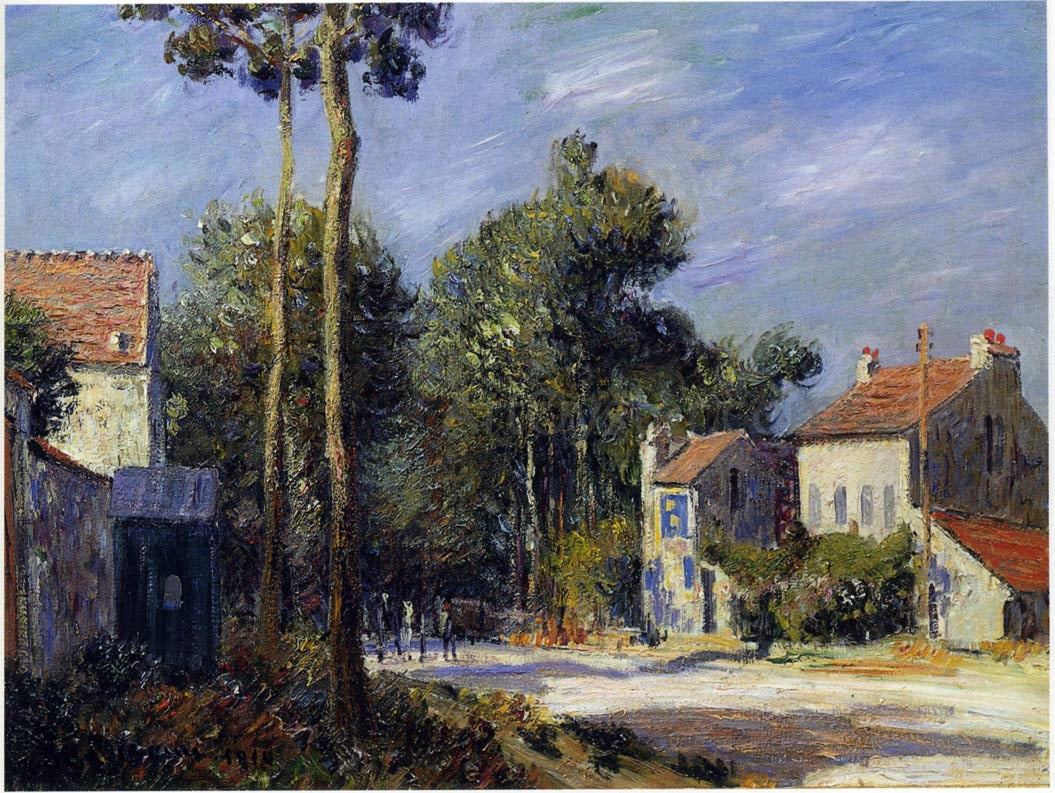 Gustave Loiseau Road to Versailles - Hand Painted Oil Painting