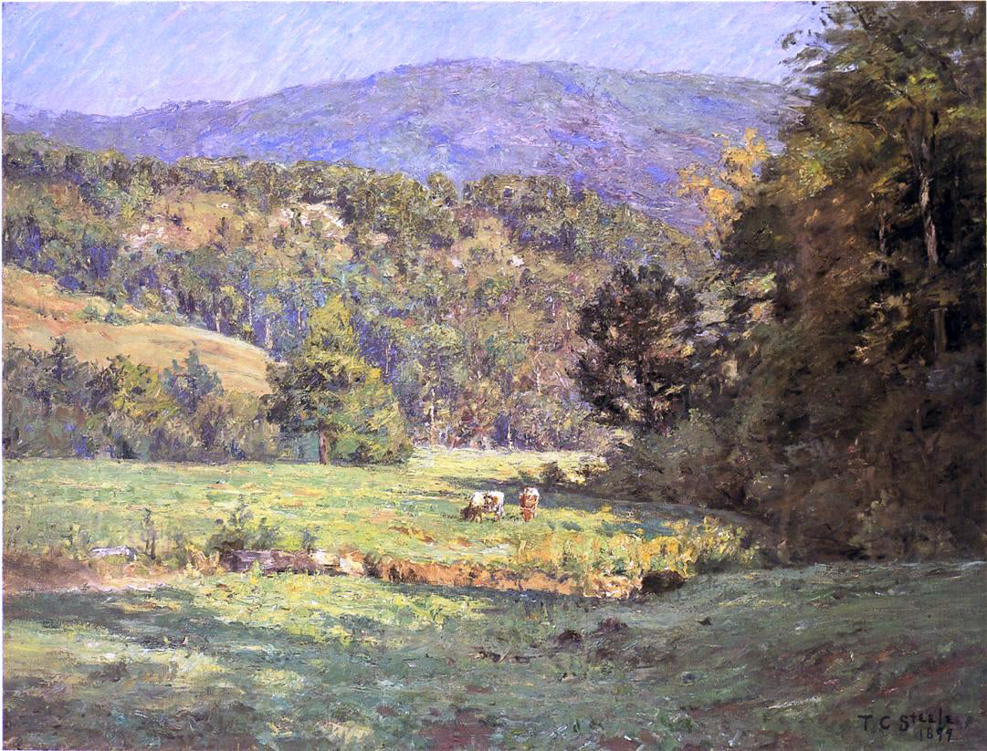 Theodore Clement Steele Roan Mountain - Hand Painted Oil Painting