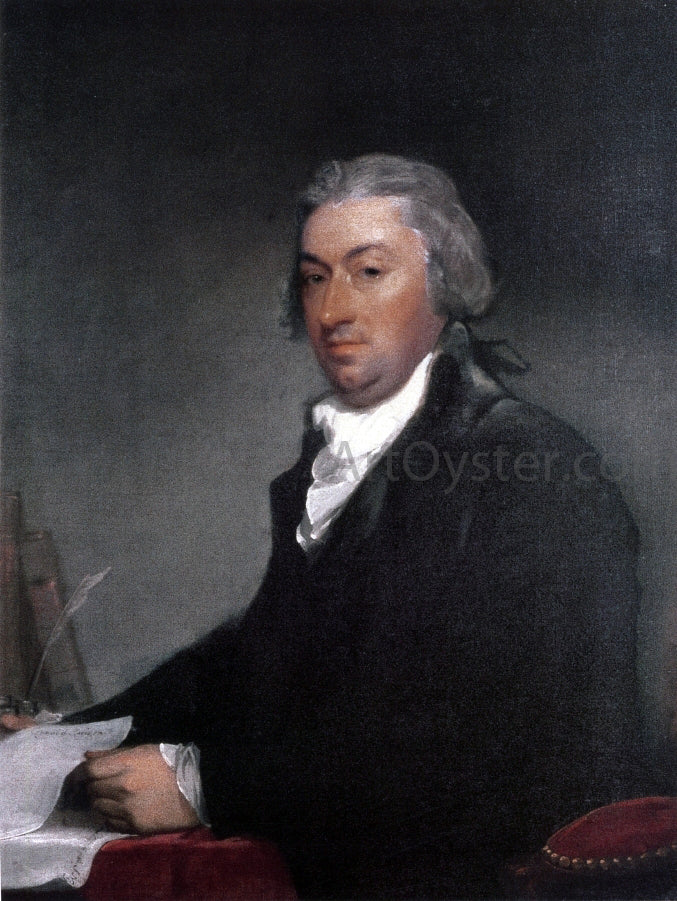 Gilbert Stuart Robert R. Livingston - Hand Painted Oil Painting