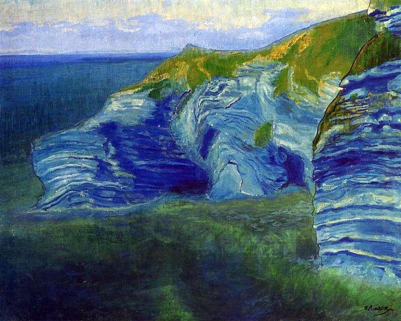 Paul Ranson Rocks in Eskual Heria - Hand Painted Oil Painting