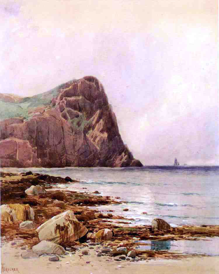 Alfred Thompson Bricher A Rocky Coast - Hand Painted Oil Painting