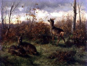 Rosa Bonheur Roe deer - Hand Painted Oil Painting
