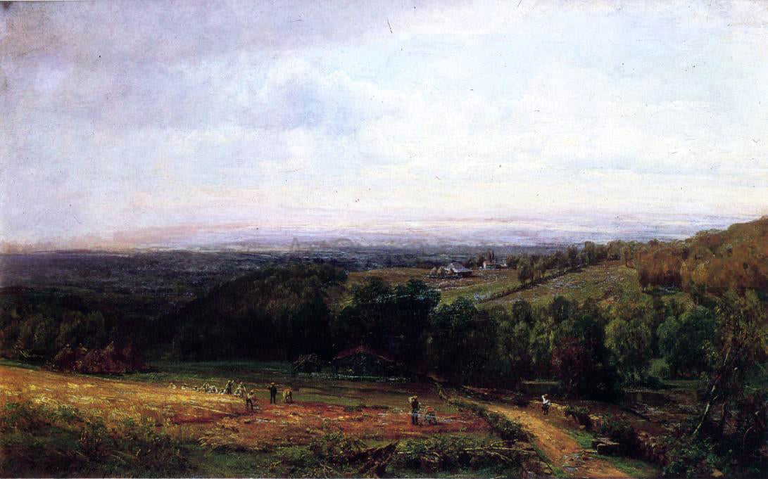 Thomas Worthington Whittredge Roman Campagna - Hand Painted Oil Painting