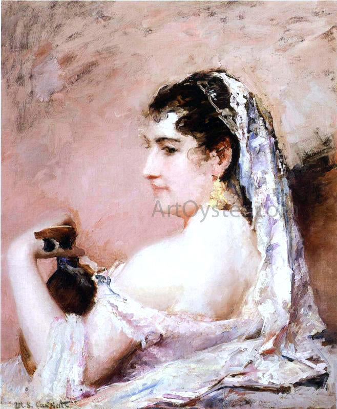 Mary Cassatt Roman Girl - Hand Painted Oil Painting