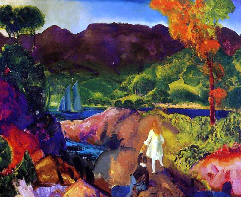 George Wesley Bellows Romance of Autumn - Hand Painted Oil Painting