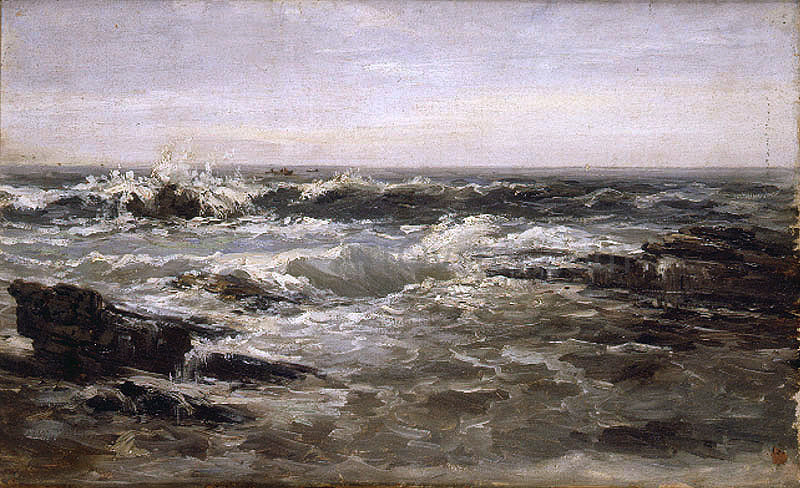 Carlos De Haes Rompientes - Hand Painted Oil Painting