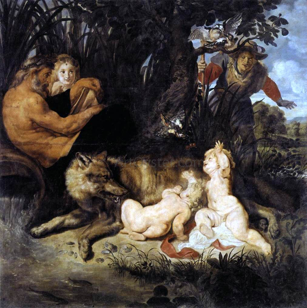 Peter Paul Rubens Romulus and Remus - Hand Painted Oil Painting