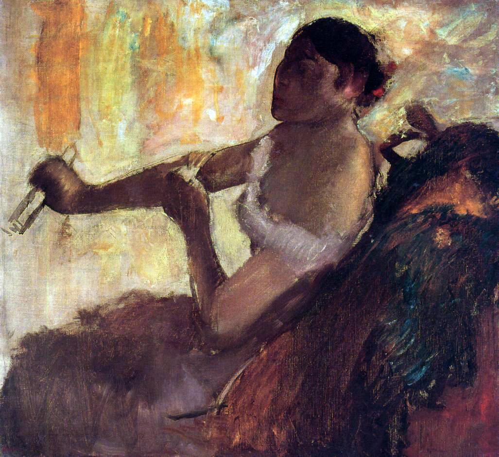 Edgar Degas Rose Caron - Hand Painted Oil Painting