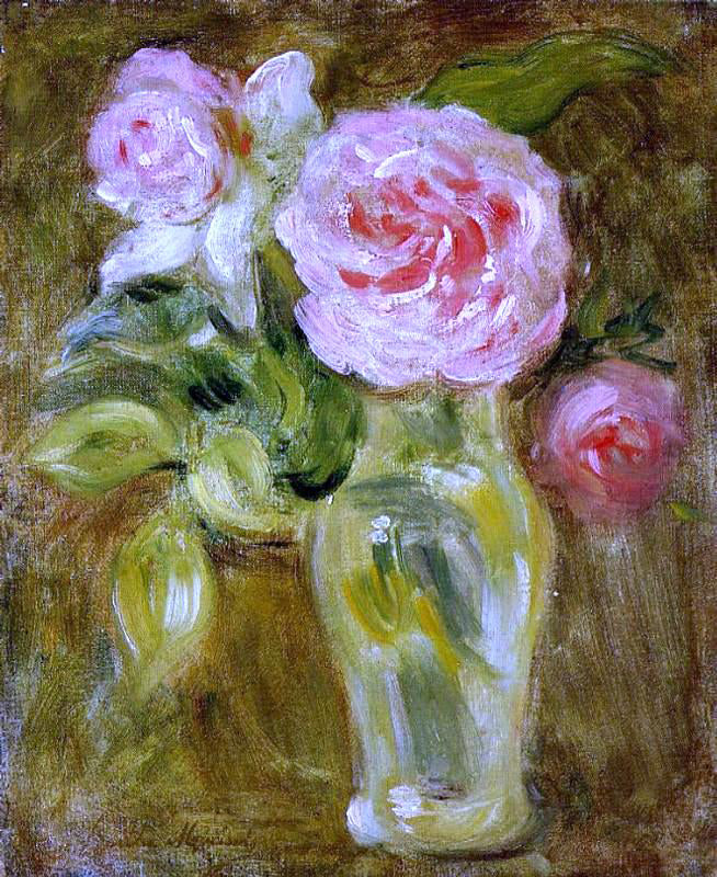 Berthe Morisot Roses - Hand Painted Oil Painting