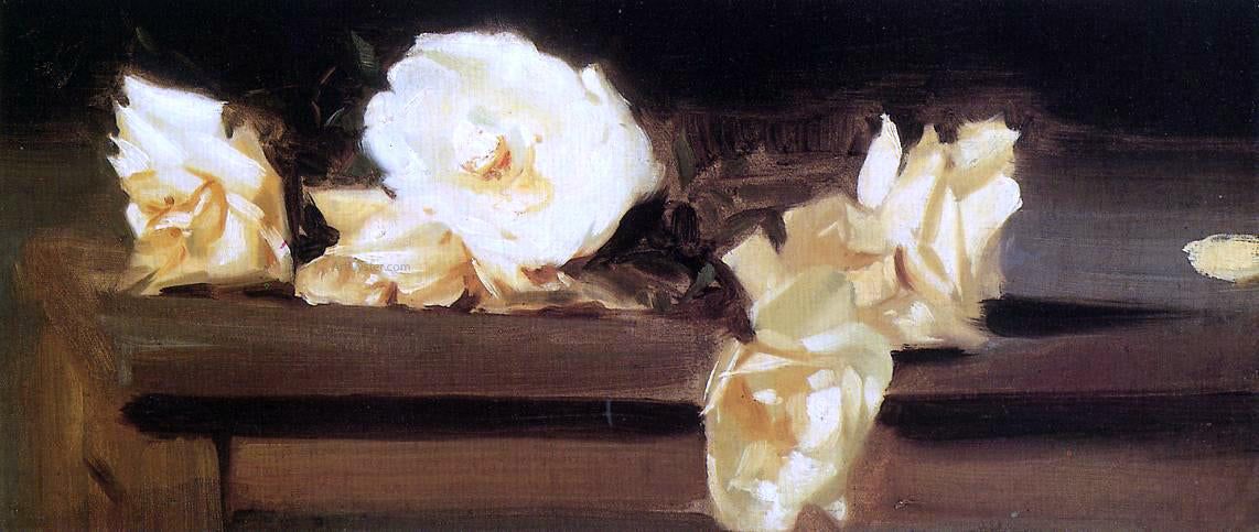John Singer Sargent Roses - Hand Painted Oil Painting