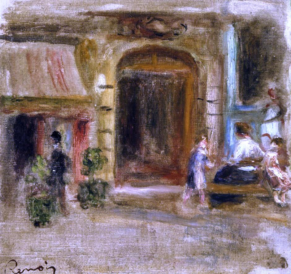 Pierre Auguste Renoir Rue Caulaincourt - Hand Painted Oil Painting
