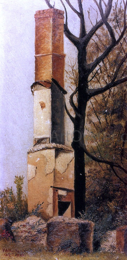William Aiken Walker Ruins, Arden Park Lodge - Hand Painted Oil Painting