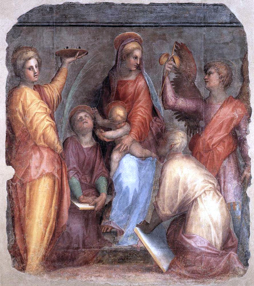 Jacopo Pontormo Sacra Conversazione - Hand Painted Oil Painting