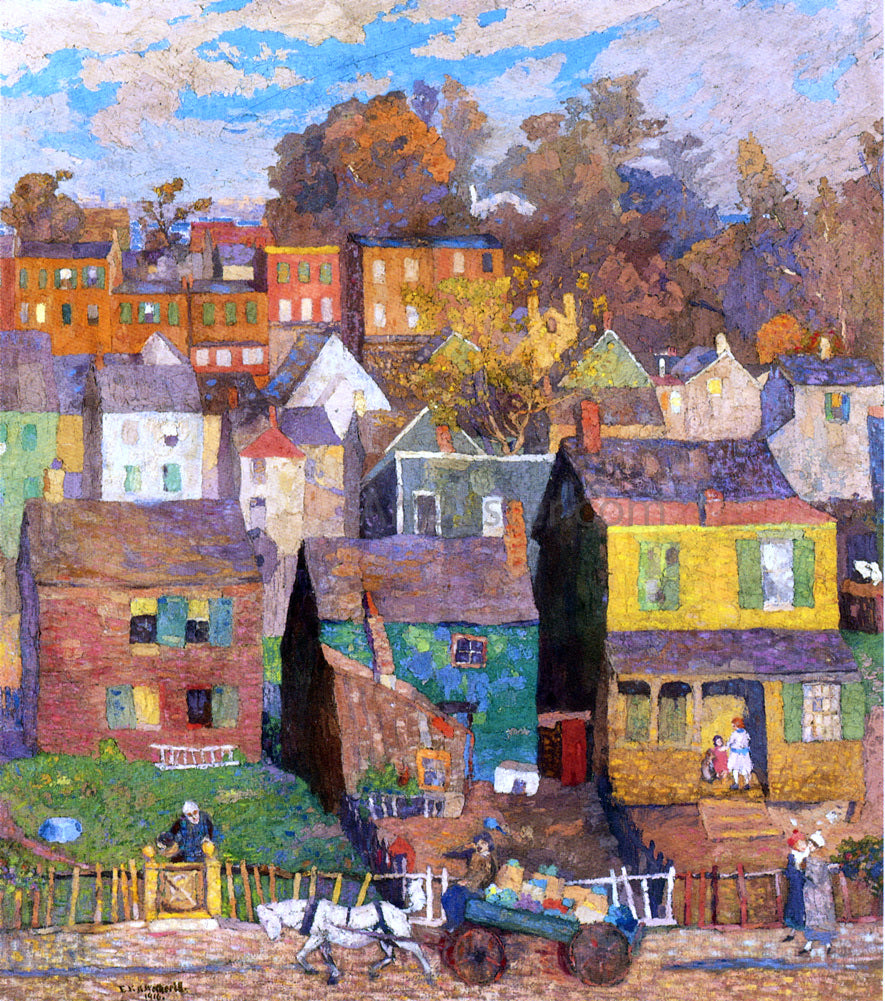 Elisha Kane Wetherill Sag Harbor - Hand Painted Oil Painting