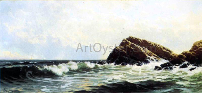 Alfred Thompson Bricher Sailboats at Sea - Hand Painted Oil Painting