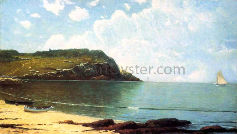 Alfred Thompson Bricher Sailing - Hand Painted Oil Painting