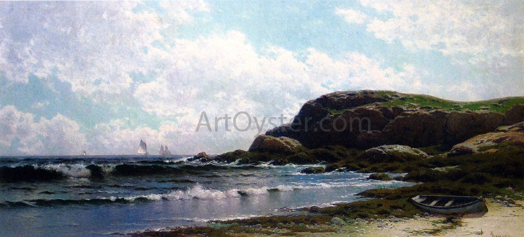 Alfred Thompson Bricher Sails off Grand Manan, New Brunswick - Hand Painted Oil Painting
