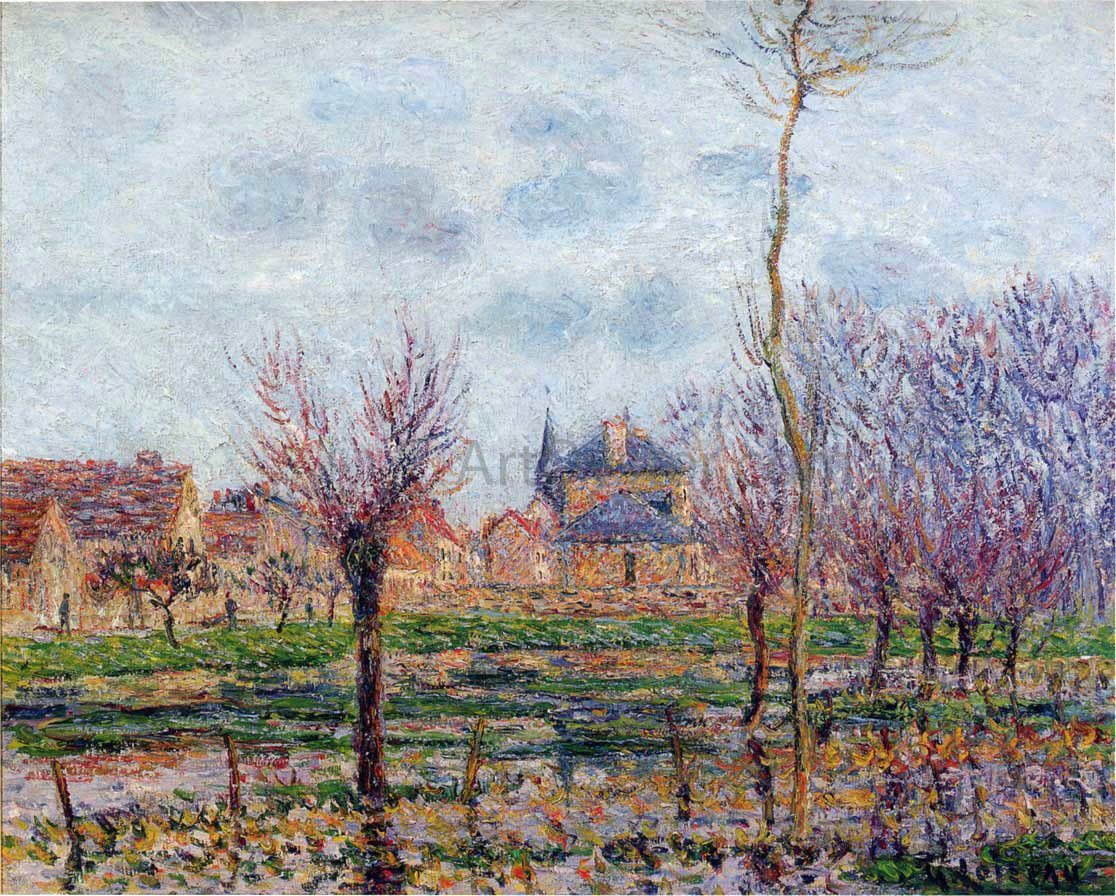 Gustave Loiseau Saint Cyr du Vaudreuil - Hand Painted Oil Painting
