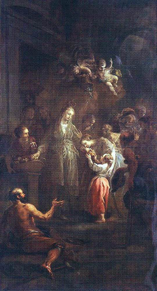  Martin Johann Schmidt Saint Elizabeth Distributing Alms - Hand Painted Oil Painting