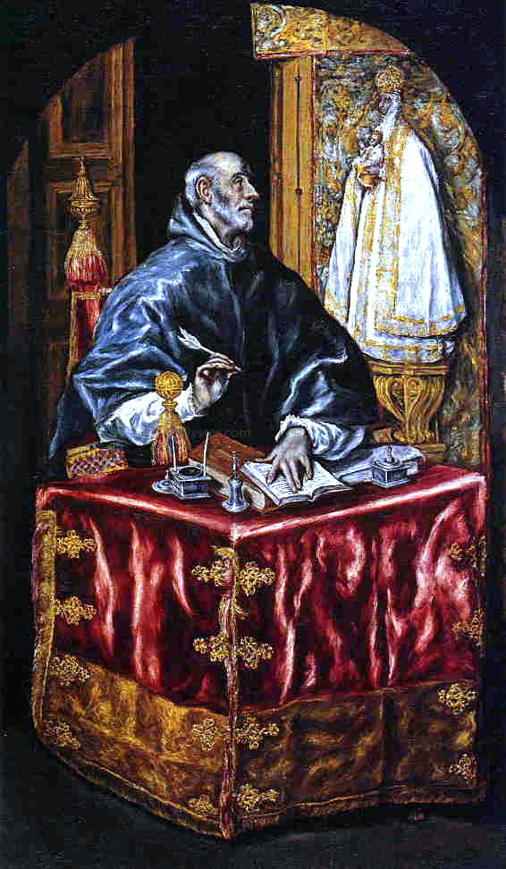 El Greco Saint Ildefonso - Hand Painted Oil Painting