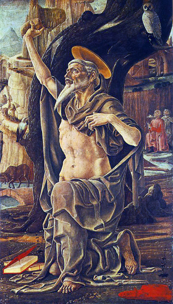 Cosme Tura Saint Jerome - Hand Painted Oil Painting