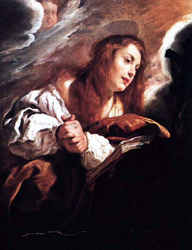  Domenico Feti Saint Mary Magdalene Penitent - Hand Painted Oil Painting