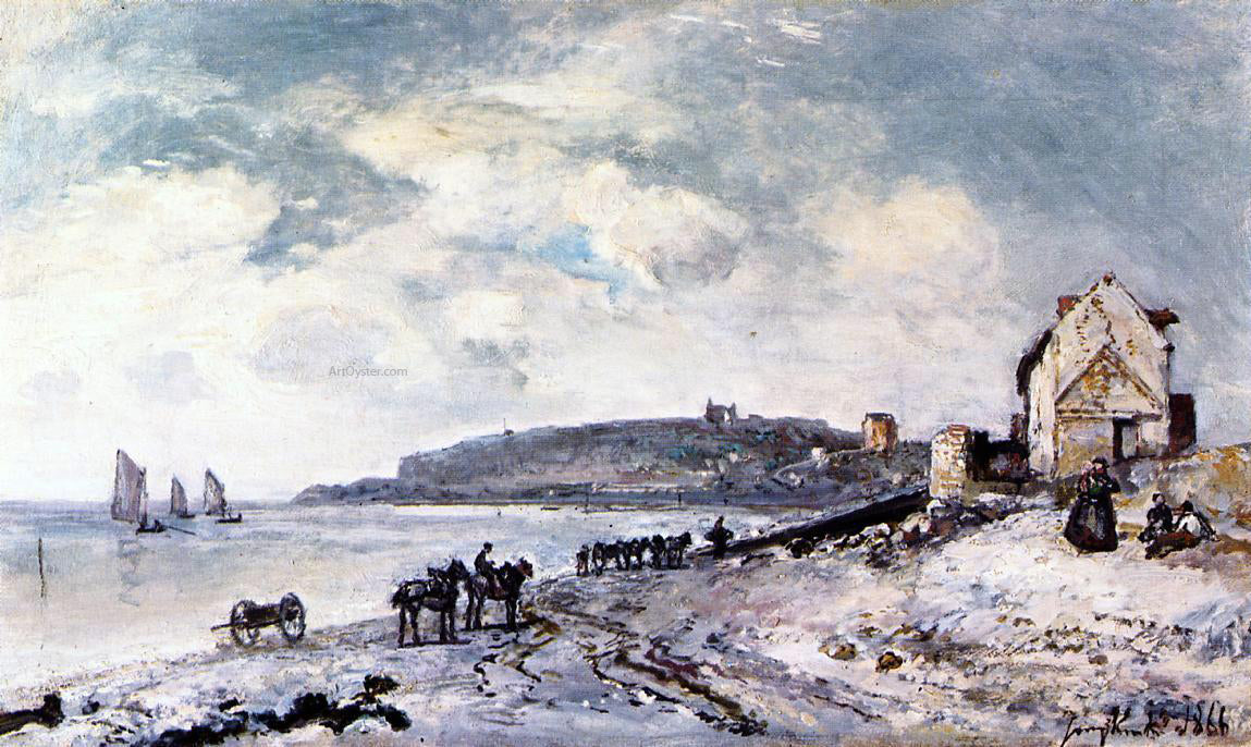 Johan Barthold Jongkind Sainte-Adresse - Hand Painted Oil Painting