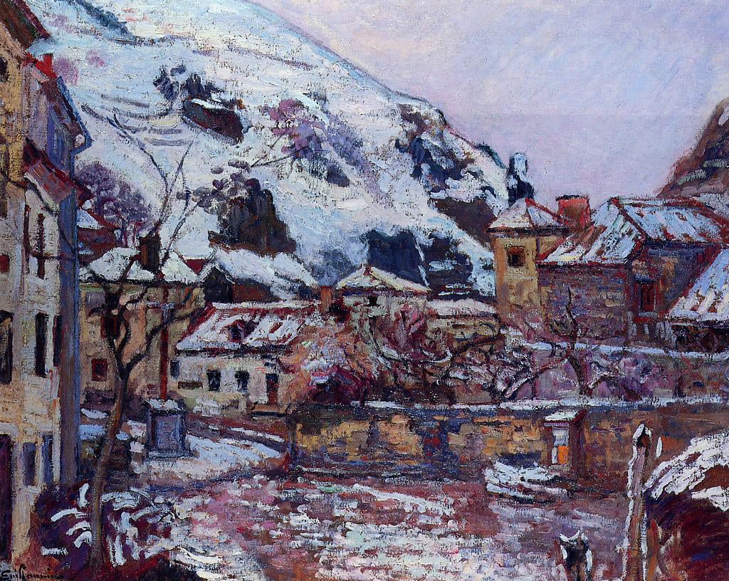 Armand Guillaumin Saint--Julien-des-Chazes, Allier - Hand Painted Oil Painting
