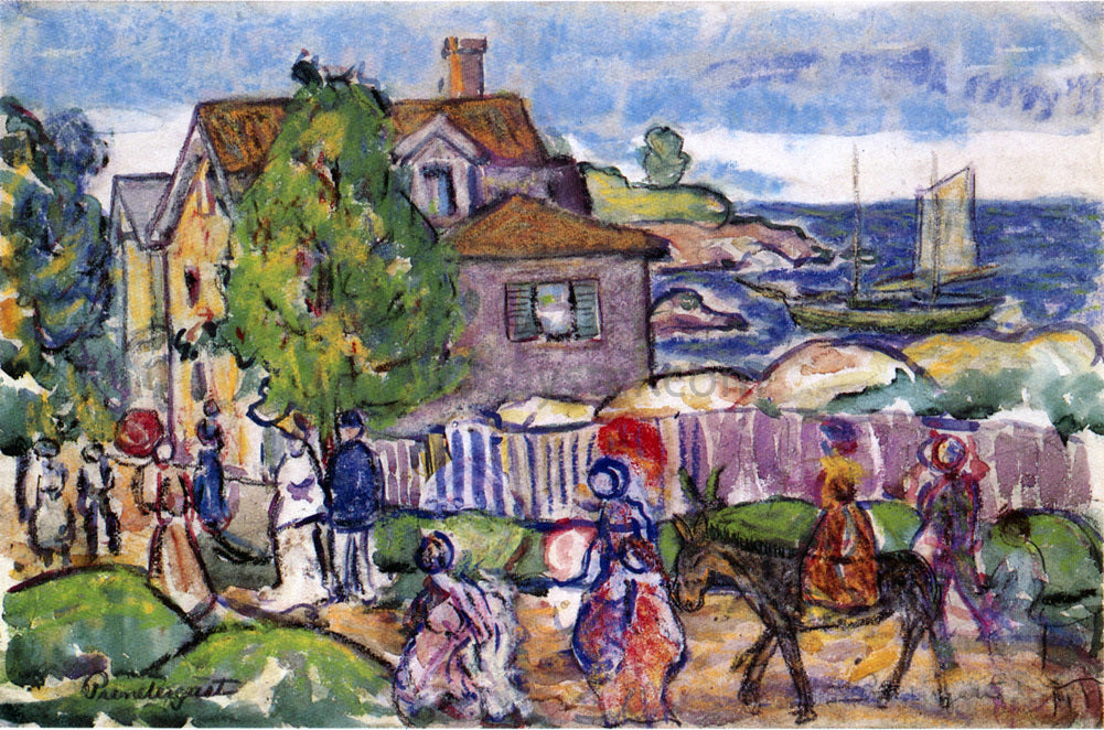 Maurice Prendergast Salem - Hand Painted Oil Painting