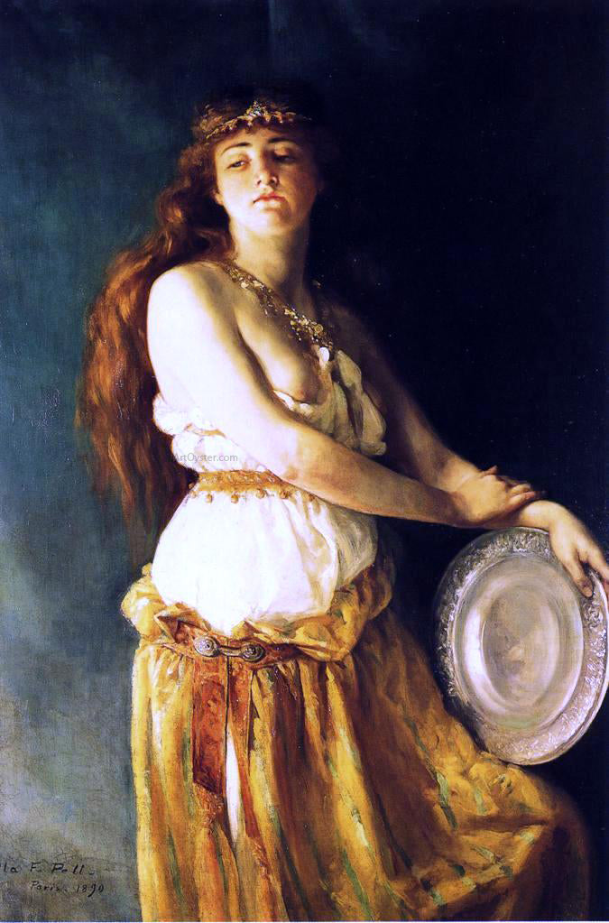 Ella Ferris Pell Salome - Hand Painted Oil Painting