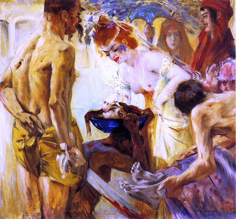 Lovis Corinth Salome, First Version - Hand Painted Oil Painting